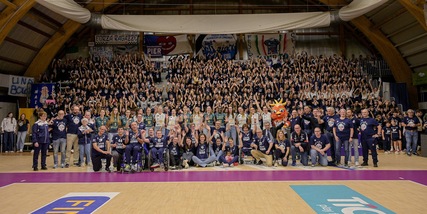 Grande festa per il Club76: entusiasmo, orgoglio e passione al Palafenera