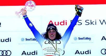 Brignone: forza e coraggio