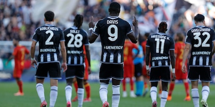 Calcio: Udinese, testa all'Atalanta con il dubbio Davis