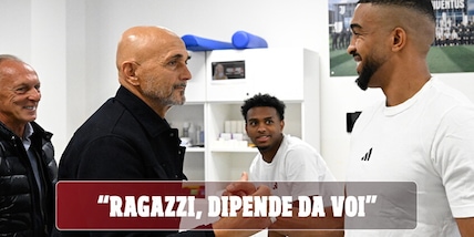 Il primo giorno di Spalletti