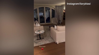 Ilary Blasi e Bastian Muller, serata romantica sul lago