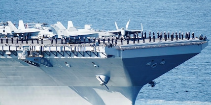 Wp, in arrivo nei Caraibi la portaerei Usa Gerald Ford