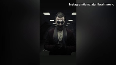 Versione Halloween per Ibra: che paura!