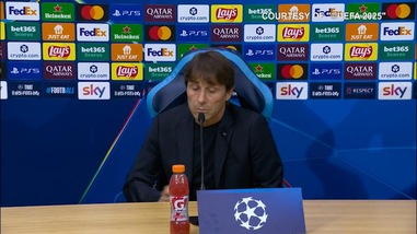Conte: "Appena qualcuno ha parlato di arbitri..."