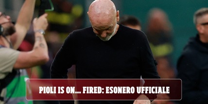 Ufficiale l’esonero di Pioli