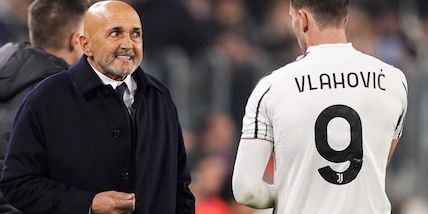 Spalletti e Vlahovic, lo sguardo dice tutto