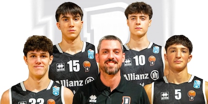 Derthona Basketball Lab: il Responsabile Tecnico e 4 atleti del settore giovanile domani a Massa