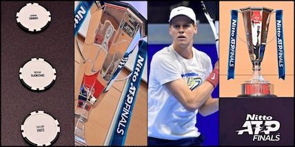 Nitto ATP Finals, svelati gli avversari di Sinner: le immagini dei sorteggi a Torino