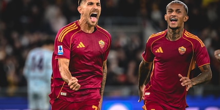 Pellegrini e Celik mandano la Roma in vetta: festa all'Olimpico, Udinese ko