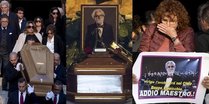 Peppe Vessicchio, i funerali del Maestro: "Ora dirige l'orchestra in cielo"