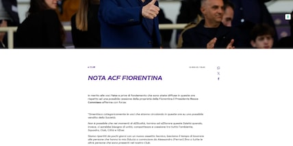 Fiorentina, Commisso non ci sta e alza la voce: "La società non è in vendita"