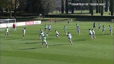 Italia, partitella prima di partire per la Moldova