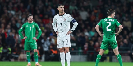 Mondiali:follia CR7, gomitata a avversario,rosso e Portogallo ko