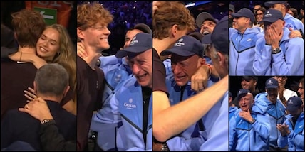 Sinner, il trionfo alle Finals è da brividi: abbracci con Laila e il team scoppia in lacrime