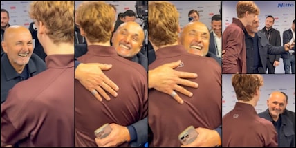 Uomini forti, abbracci forti: la gioia di Spalletti con Sinner è subito virale!