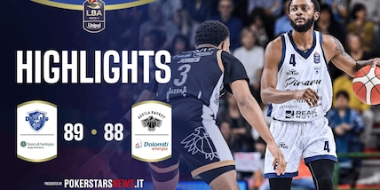 Banco di Sardegna Sassari - Dolomiti Energia Trentino  | PokerstarsNews Highlights Serie A Unipol 2025/2026