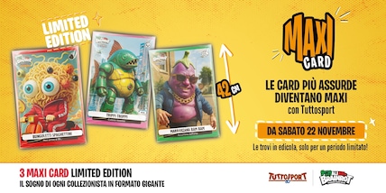 Le Maxi Card “Skifidol Italian Brainrot” per la prima volta in edicola solo con Tuttosport