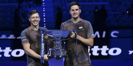 Gli atleti Lotto Henry Patten e Harri Heliövaara conquistano il loro primo titolo alle Nitto ATP Finals 2025