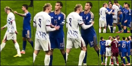 Haaland-Mancini, non solo il sedere: Pio Esposito si mette in mezzo...