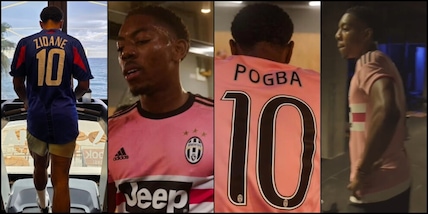 Gioiello Arsenal, fan della Juve: maglietta Pogba da icona e i tifosi lo vedono già a Torino Gioiello Arsenal, fan della Juve: maglietta Pogba da icona e i tifosi lo vedono già a Torino