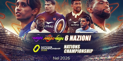 Lo spettacolo del 6 Nazioni di rugby su Sky nel 2026