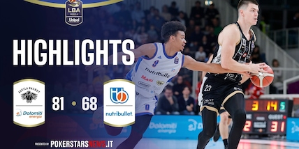 Dolomiti Energia Trentino - Nutribullet Treviso Basket | PokerstarsNews Highlights Serie A Unipol 2025/2026