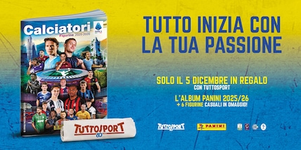 Album Calciatori Panini 25-26, in regalo il 5 dicembre in edicola con Tuttosport