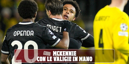 Mckennie valigia sul letto ma sempre in campo