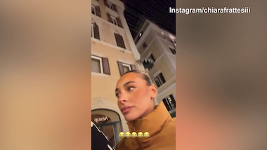 Chiara Frattesi-Geolier, serata insieme passeggiando per Roma