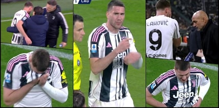 Juve-Cagliari, Vlahovic fuori dopo mezz'ora: l'infortunio preoccupa