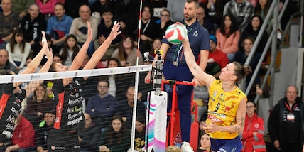 Conegliano chiude l'andata vincendo a Perugia