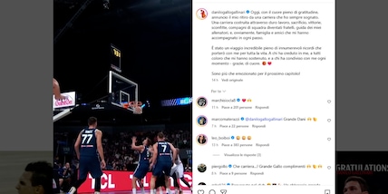 Ufficiale: Danilo Gallinari annuncia l'addio al basket