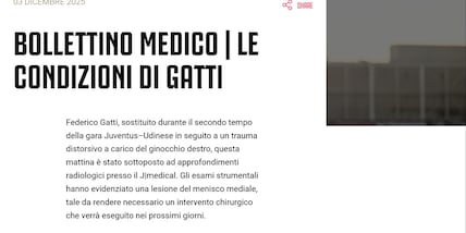 Juve, Gatti costretto all’operazione: il 2025 è finito