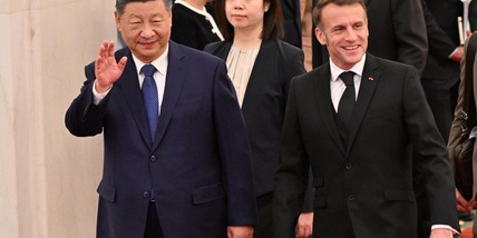Xi-Macron, 'sostegno a sforzi su cessate fuoco in Ucraina'