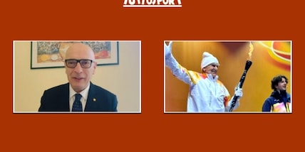 Strepitoso Boranga, tedoforo a 83 anni: ‘I Giochi, che orgoglio!’