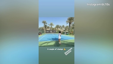 Sinner-Halep, allenamento congiunto a Dubai