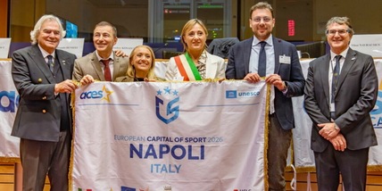 Napoli Capitale Europea dello Sport 2026 protagonista al Parlamento Europeo dell’Annual Awards Gala di ACES