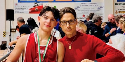 Lorenzo Mattia Berlusconi al primo successo nel pugilato federale