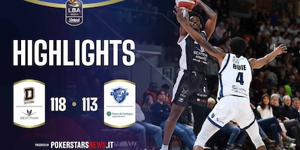 Bertram Derthona Tortona - Banco di Sardegna Sassari | PokerstarsNews Highlights Serie A Unipol 2025/2026