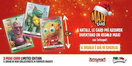 Le Maxi Card “Skifidol Italian Brainrot” per la prima volta in edicola solo con Tuttosport