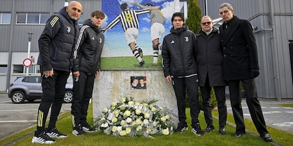 Spalletti, Pessotto e la Juve omaggiano Ale e Ricky a 19 anni dalla scomparsa