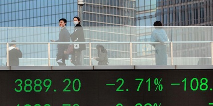 Borsa: l'Asia pesante in attesa dei dati Usa, future in calo