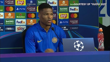 Inter, Dumfries operata alla caviglia