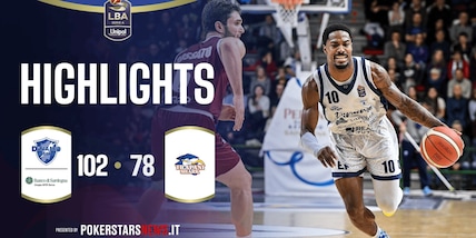 Banco di Sardegna Sassari - Trapani Shark  | PokerstarsNews Highlights Serie A Unipol 2025/2026