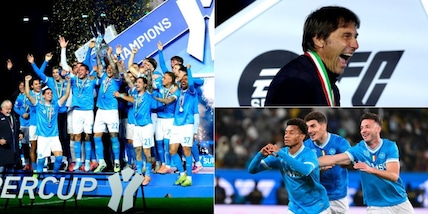 Neres porta la Supercoppa al Napoli! Conte in trionfo a Riad Neres porta la Supercoppa al Napoli! Conte in trionfo a Riad