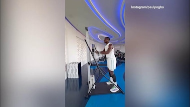 Pogba, allenamento intenso prima di Natale