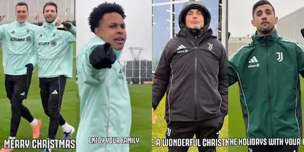 Spalletti e Babbo Natale, Locatelli polacco, Perin filosofo d'amore: la Juve fa gli auguri