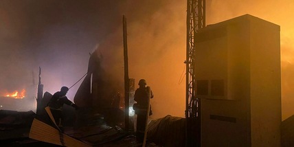 Allarme aereo in tutta l'Ucraina, 'potenti esplosioni a Kiev'