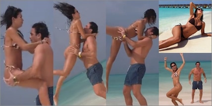 Federica Nargi sirenetta alle Maldive: Matri sbaglia la presa ma poi...