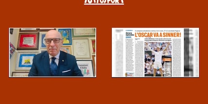 Sinner Oscar 2025: il tributo di Tuttosport al Più Grande